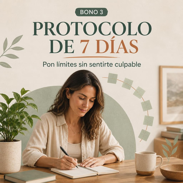 Protocolo de 7 días para poner límites sin culpa